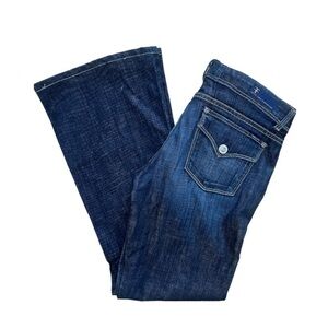 Fidelity Denim Women's Dark Blue Flare Jeans